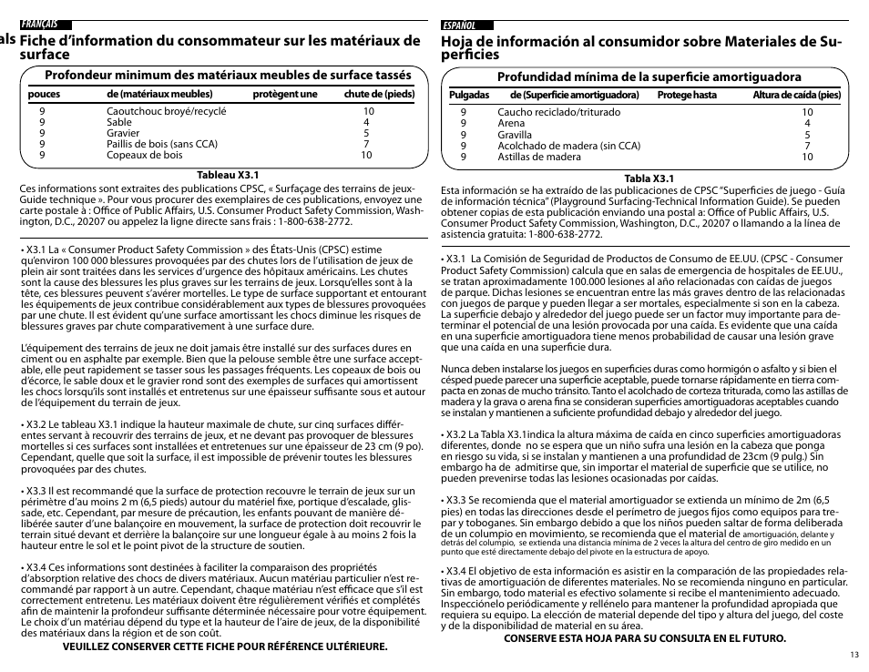 Step2 Dockside Sandbox & Climber User Manual | Page 13 / 15