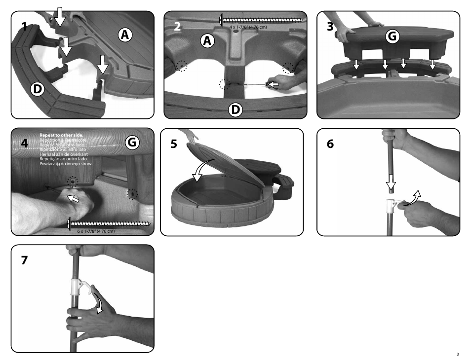 Step2 Summertime Play Center User Manual | Page 3 / 4