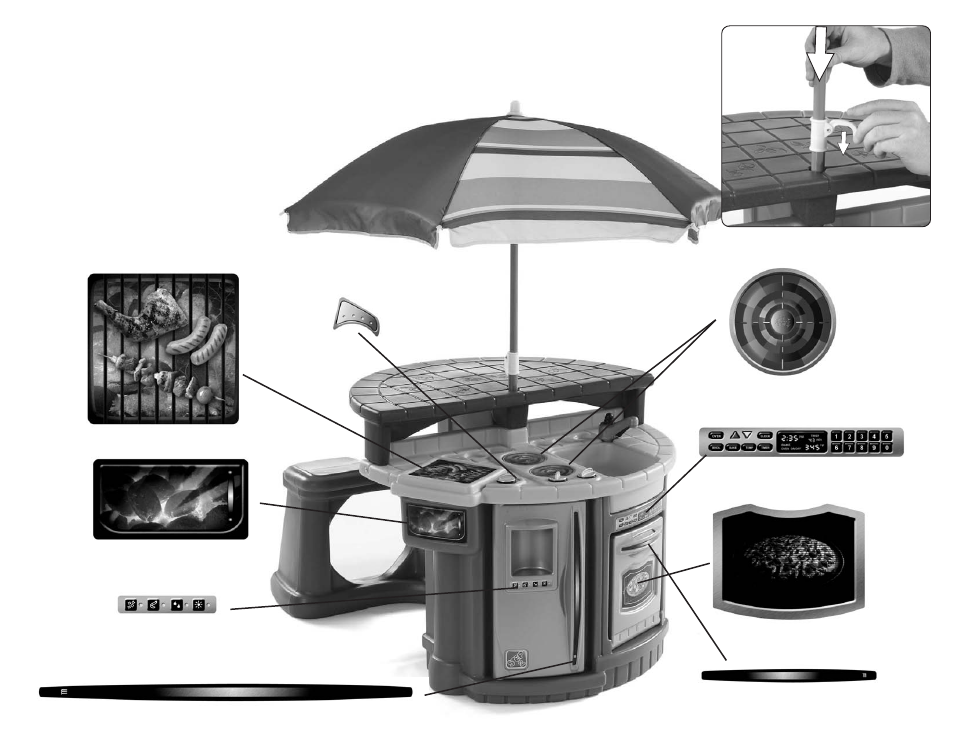 Step2 Grill & Play Patio Cafe User Manual | Page 5 / 5