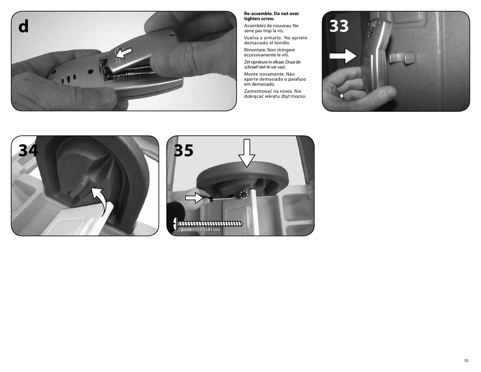 Step2 Naturally Playful® Welcome Home Playhouse User Manual | Page 10 / 11