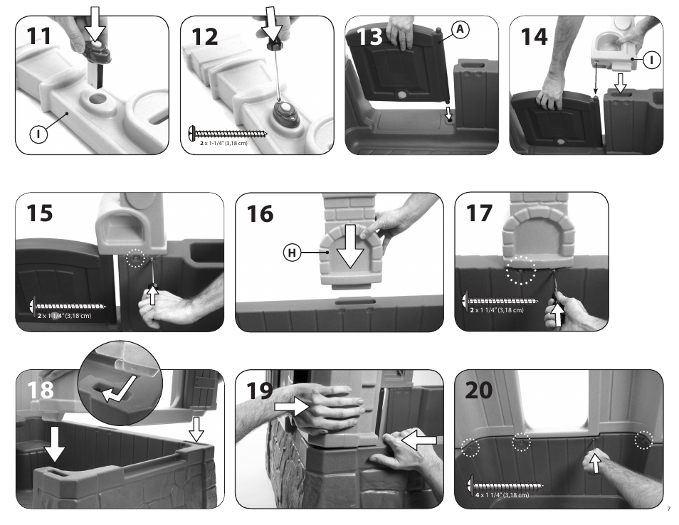 Step2 Neat & Tidy Cottage II User Manual | Page 7 / 8