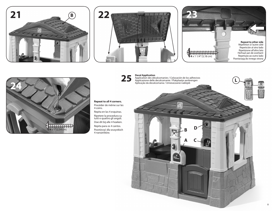 Step2 Neat & Tidy Cottage II User Manual | Page 8 / 8