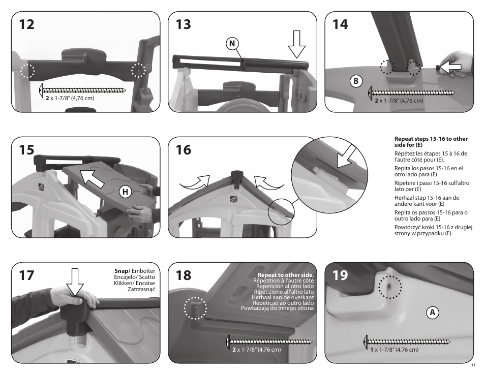 Step2 Neighborhood Fun Center User Manual | Page 11 / 16