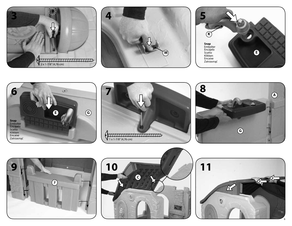 Step2 Naturally Playful® Countryside Cottage User Manual | Page 6 / 8