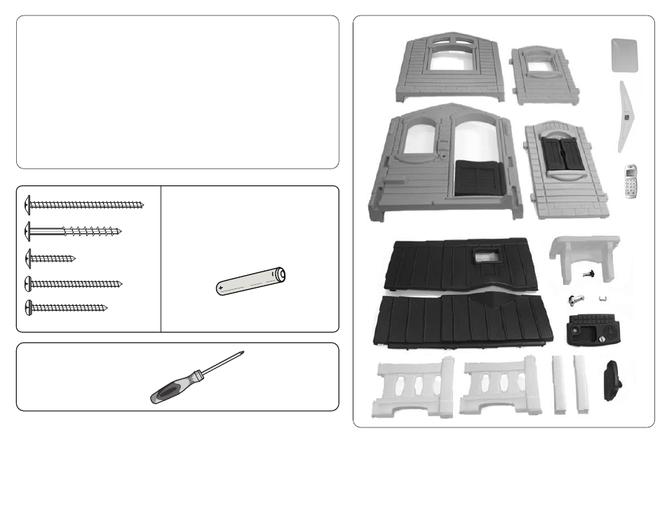 Step2 Naturally Playful® Front Porch Playhouse User Manual | Page 2 / 8