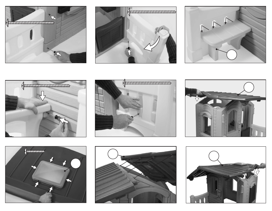 Ig c f f | Step2 Naturally Playful® Front Porch Playhouse User Manual | Page 4 / 8