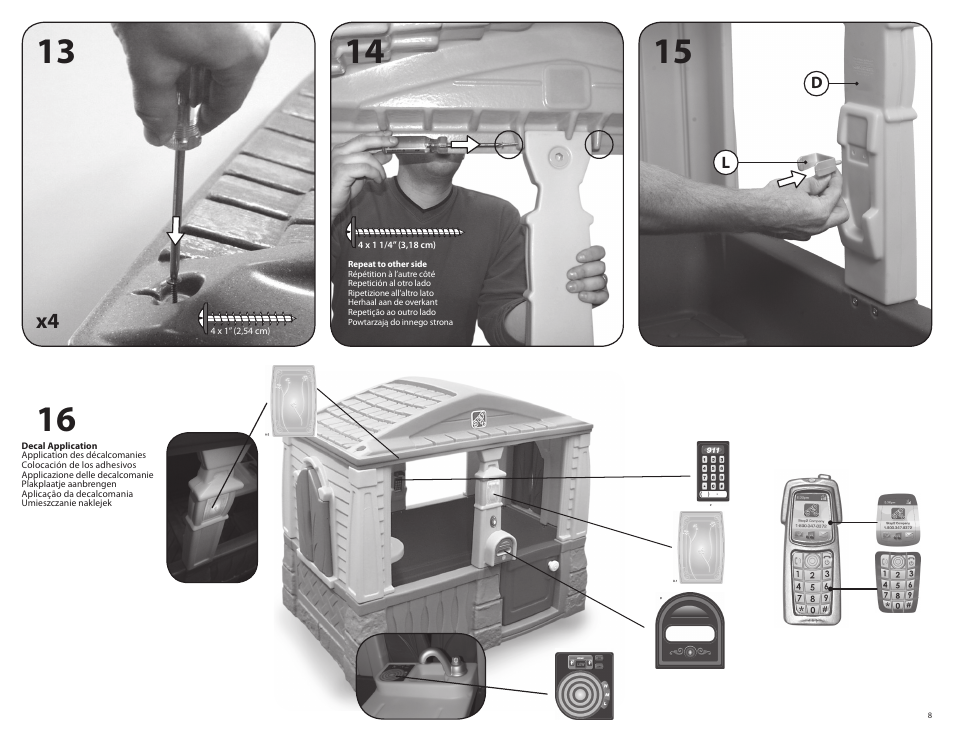 Step2 Neat & Tidy Cottage™ - Active Brights User Manual | Page 8 / 8