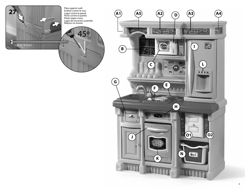Step2 LifeStyle Custom Kitchen™ - Brights User Manual | Page 6 / 6