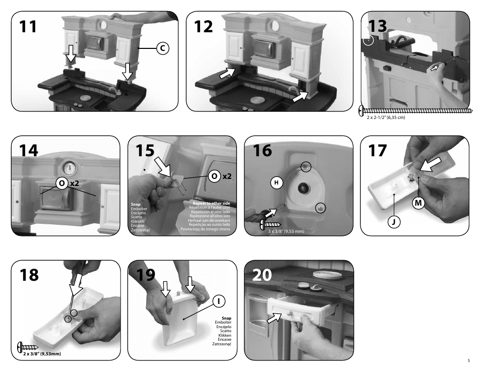 Step2 Friends & Fun Kitchen User Manual | Page 5 / 7