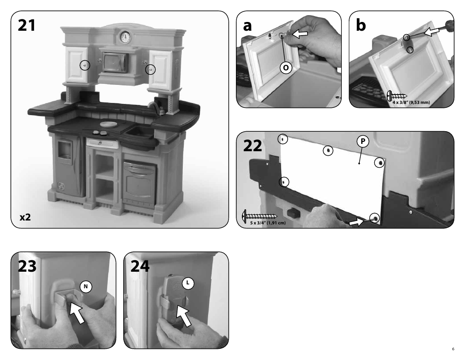 Step2 Friends & Fun Kitchen User Manual | Page 6 / 7