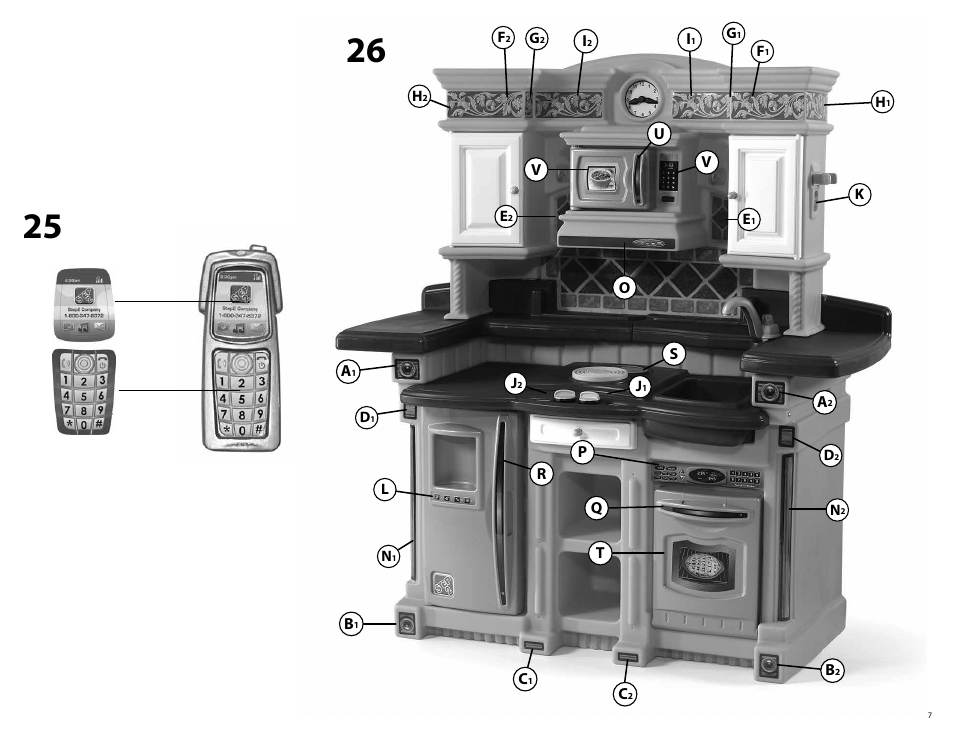 Step2 Friends & Fun Kitchen User Manual | Page 7 / 7