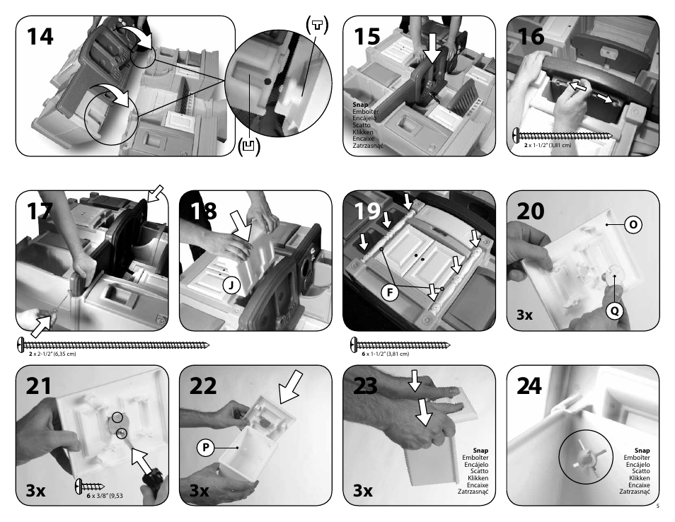 Step2 Deluxe Kitchen Play Set User Manual | Page 5 / 12