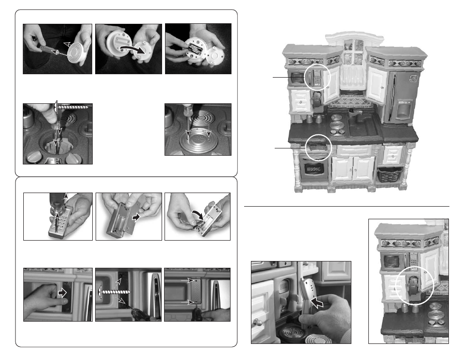 Ab e d f, Cd 21, Ab f | Ec f, J1 j2 | Step2 LifeStyle™ Dream Kitchen User Manual | Page 6 / 8