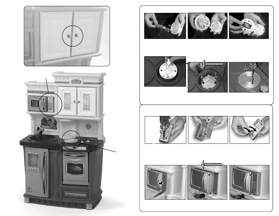 Ab e d f | Step2 LifeStyle™ New Traditions Kitchen User Manual | Page 4 / 5