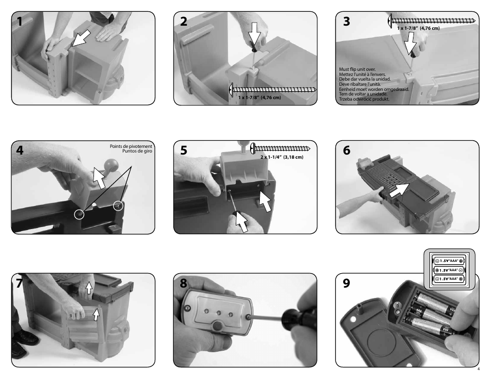 Step2 Deluxe Workshop User Manual | Page 4 / 9