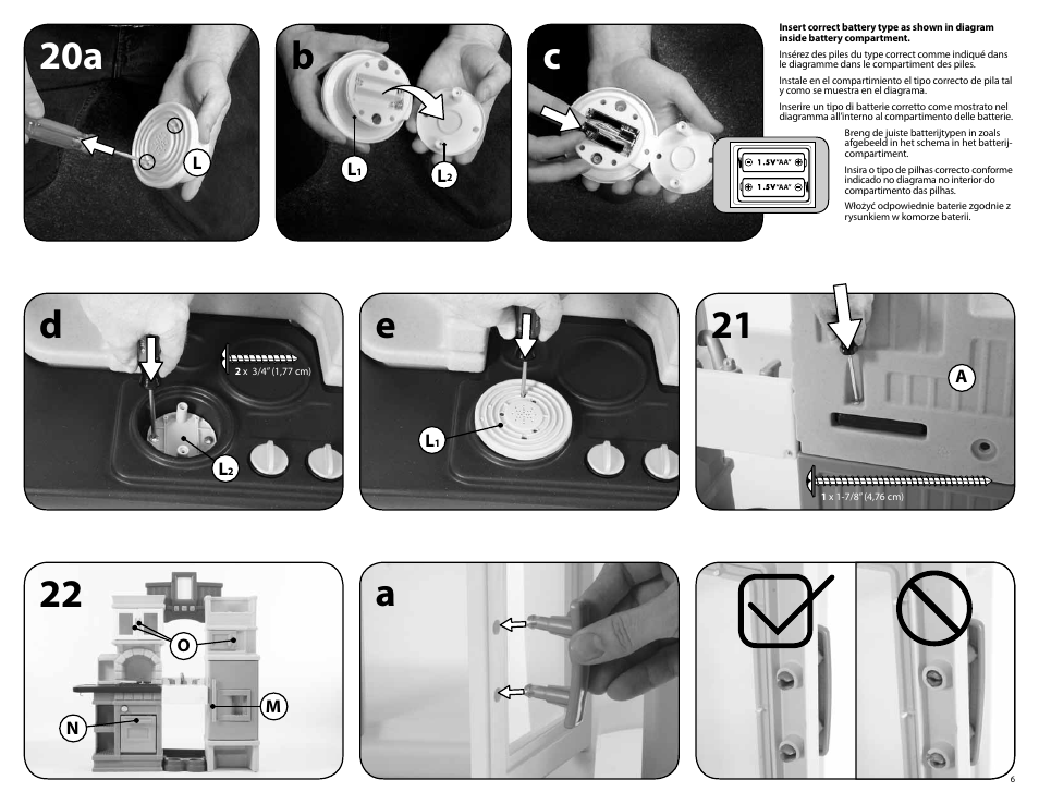 Step2 Heart of the Home Kitchen User Manual | Page 6 / 7