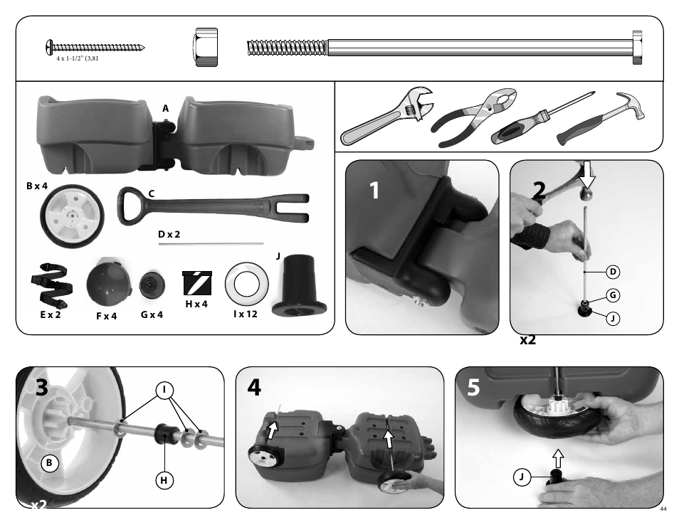 Step2 Choo Choo Wagon User Manual | Page 4 / 5