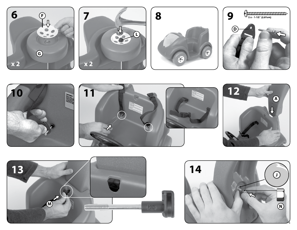 Step2 Push Around Buggy 10th Anniversary Edition User Manual | Page 5 / 7