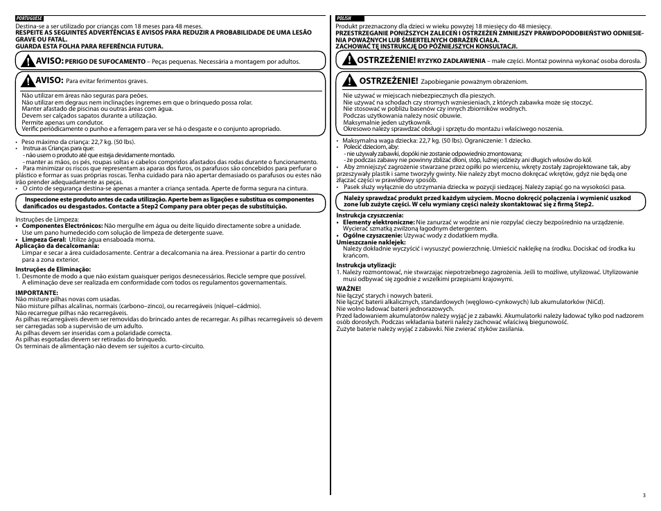 Step2 Push Around Sport Buggy User Manual | Page 3 / 8