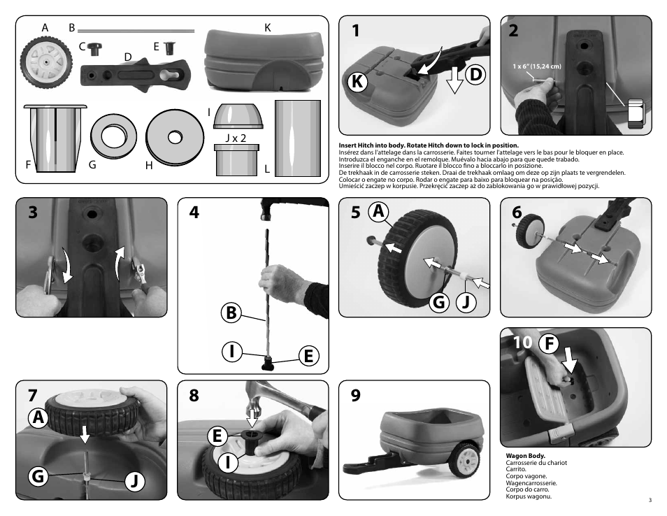 12 k d | Step2 Tag-Along Trailer Plus User Manual | Page 3 / 4