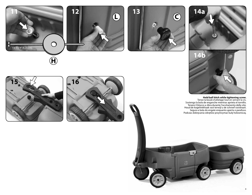Step2 Tag-Along Trailer Plus User Manual | Page 4 / 4