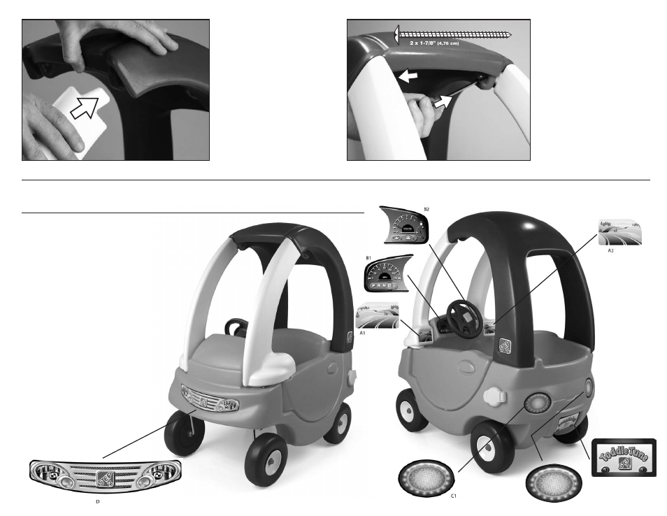 Step2 Toddle Tune Coupe User Manual | Page 7 / 7