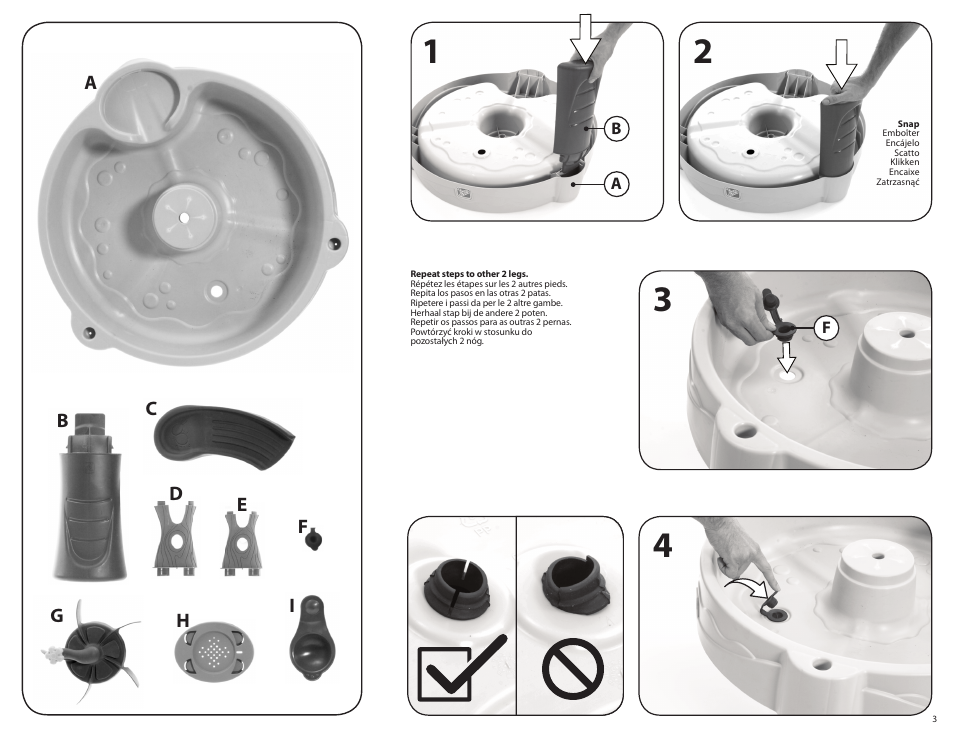 Step2 Duck Pond Water Table User Manual | Page 3 / 4