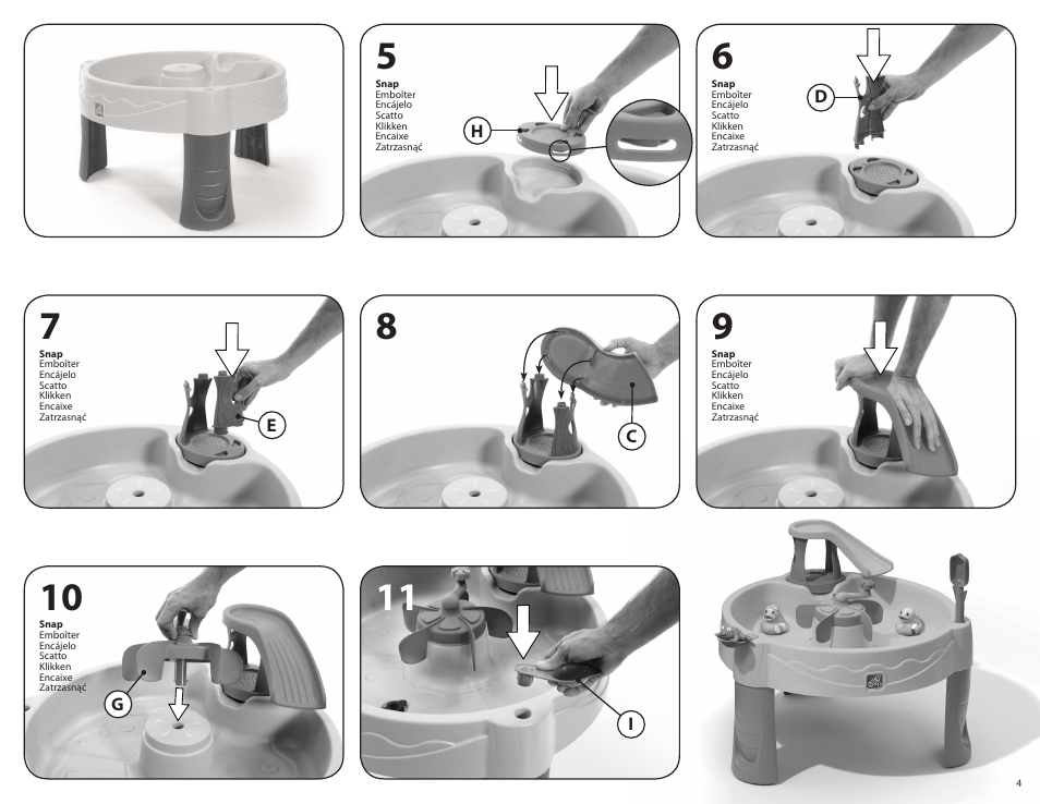 Step2 Duck Pond Water Table User Manual | Page 4 / 4