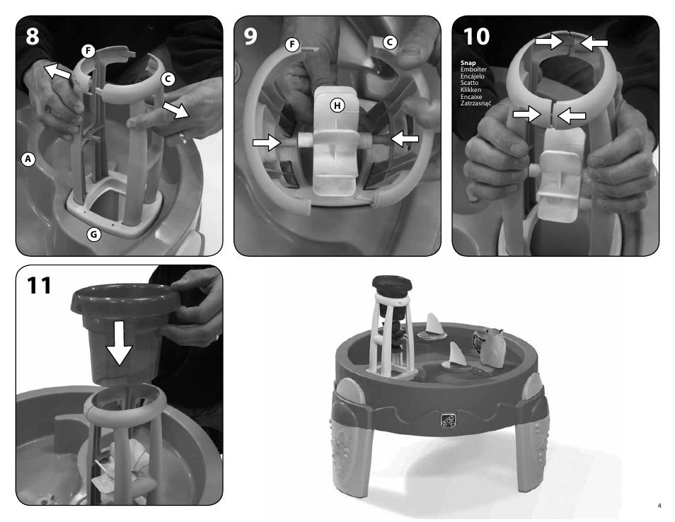 Step2 WaterWheel Play Table User Manual | Page 4 / 4