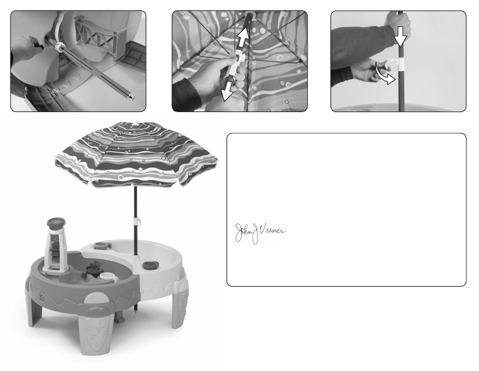 Step2 Shady Oasis Sand & Water Table™ with 42 User Manual | Page 5 / 5