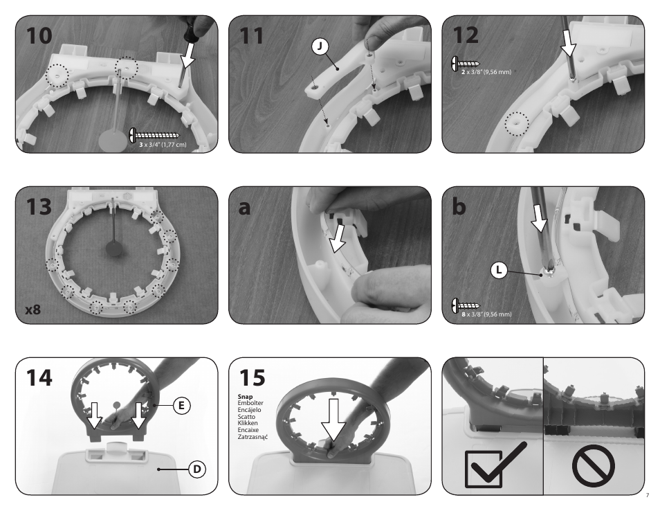 Step2 Light-It-Up Junior Basketball Set User Manual | Page 7 / 9
