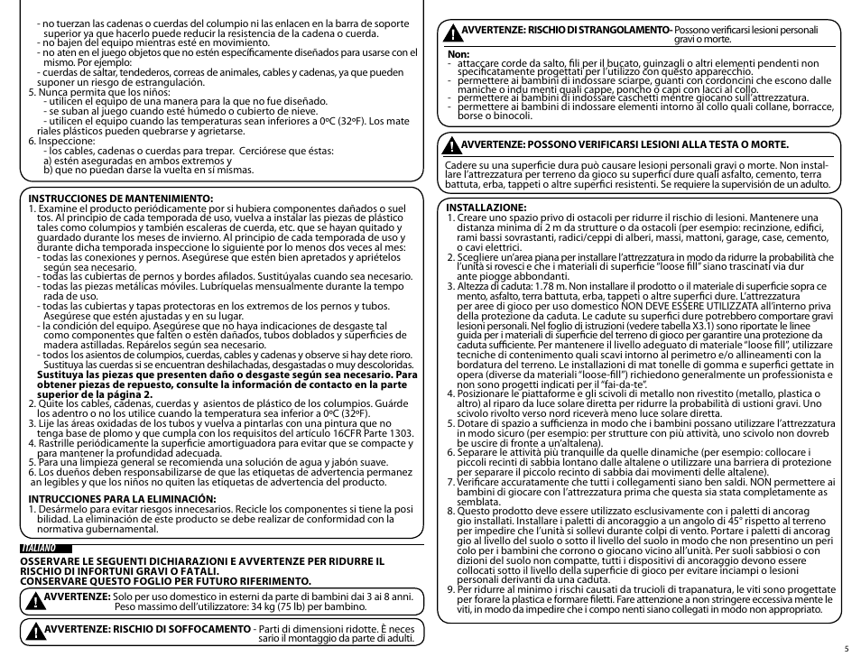 Step2 Naturally Playful® Playhouse Climber & Swing Extension User Manual | Page 23 / 35