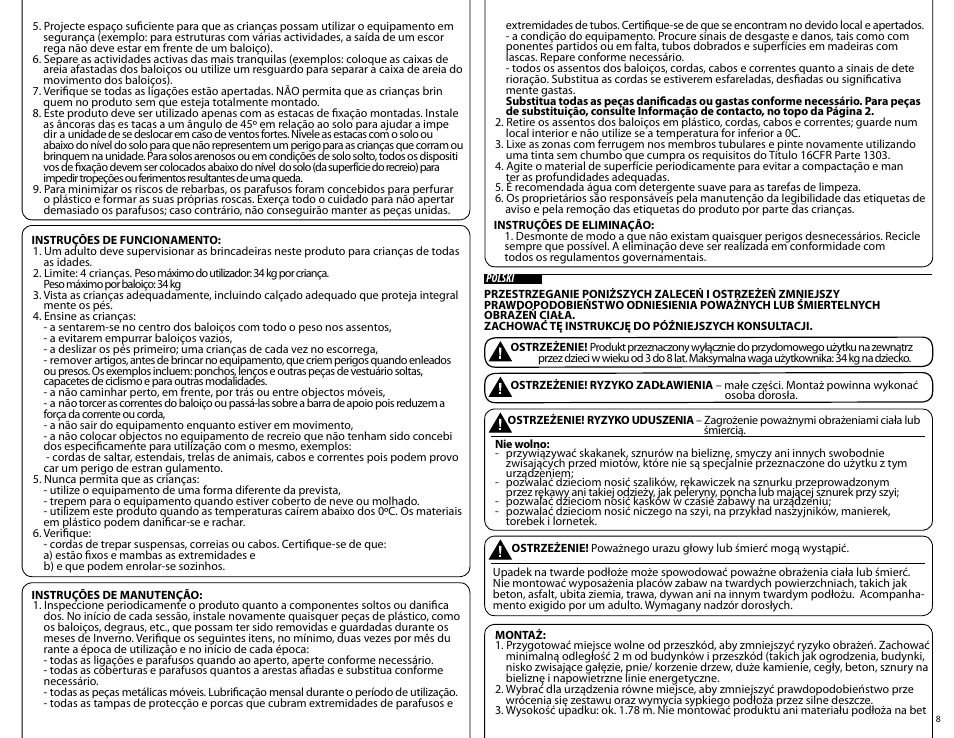 Step2 Naturally Playful® Playhouse Climber & Swing Extension User Manual | Page 26 / 35