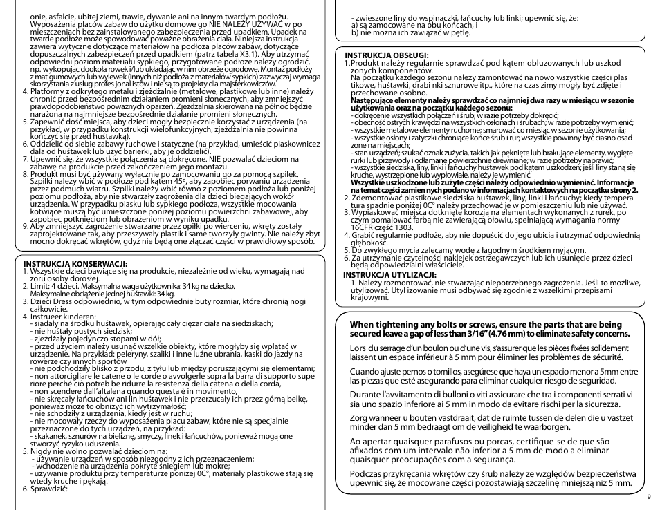 Step2 Naturally Playful® Playhouse Climber & Swing Extension User Manual | Page 27 / 35