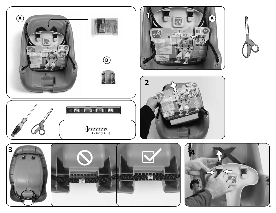 Step2 Infant to Toddler Swing User Manual | Page 10 / 17