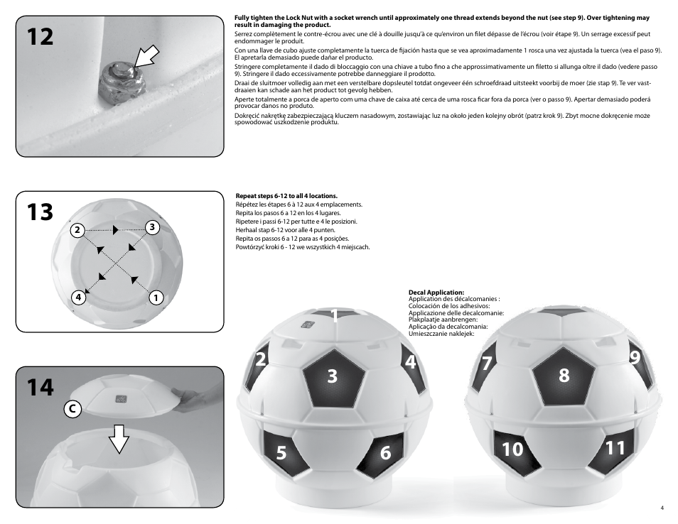 Step2 Soccer Ball Toy Chest User Manual | Page 4 / 4