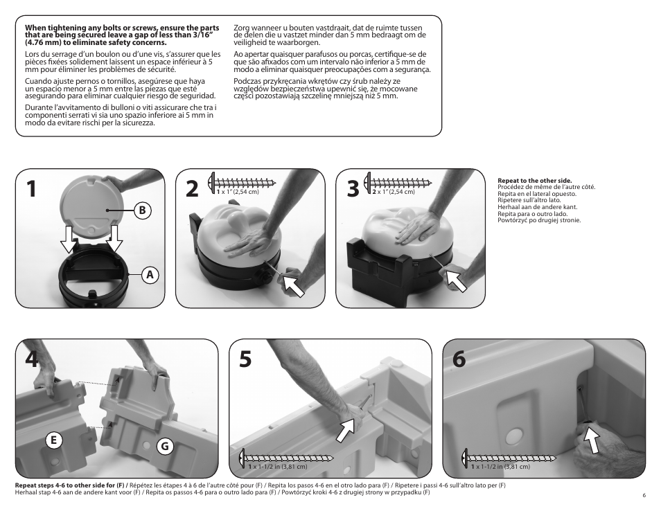 Step2 Thomas the Tank Engine™ Toddler Bed User Manual | Page 6 / 8