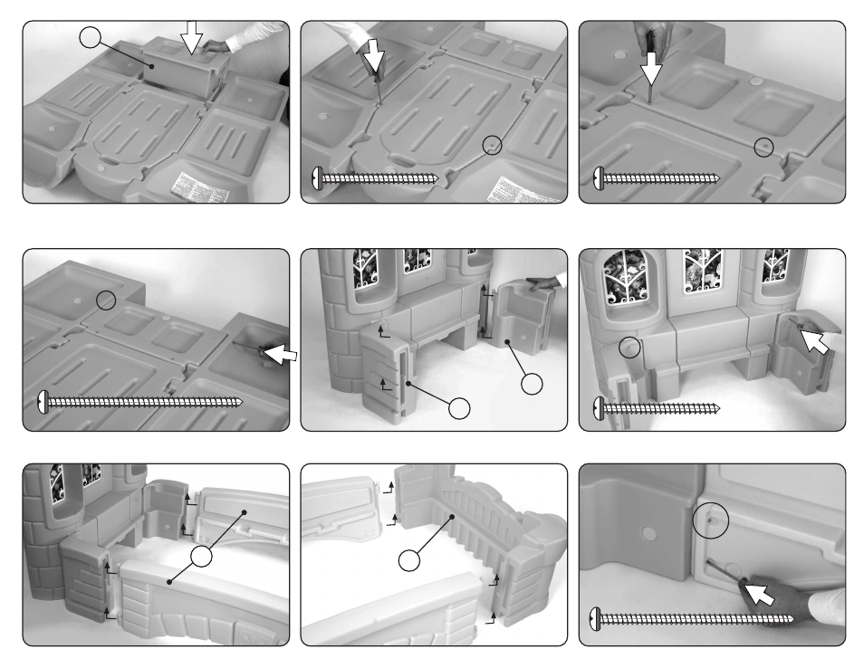Step2 Princess Palace Twin Bed User Manual | Page 3 / 6