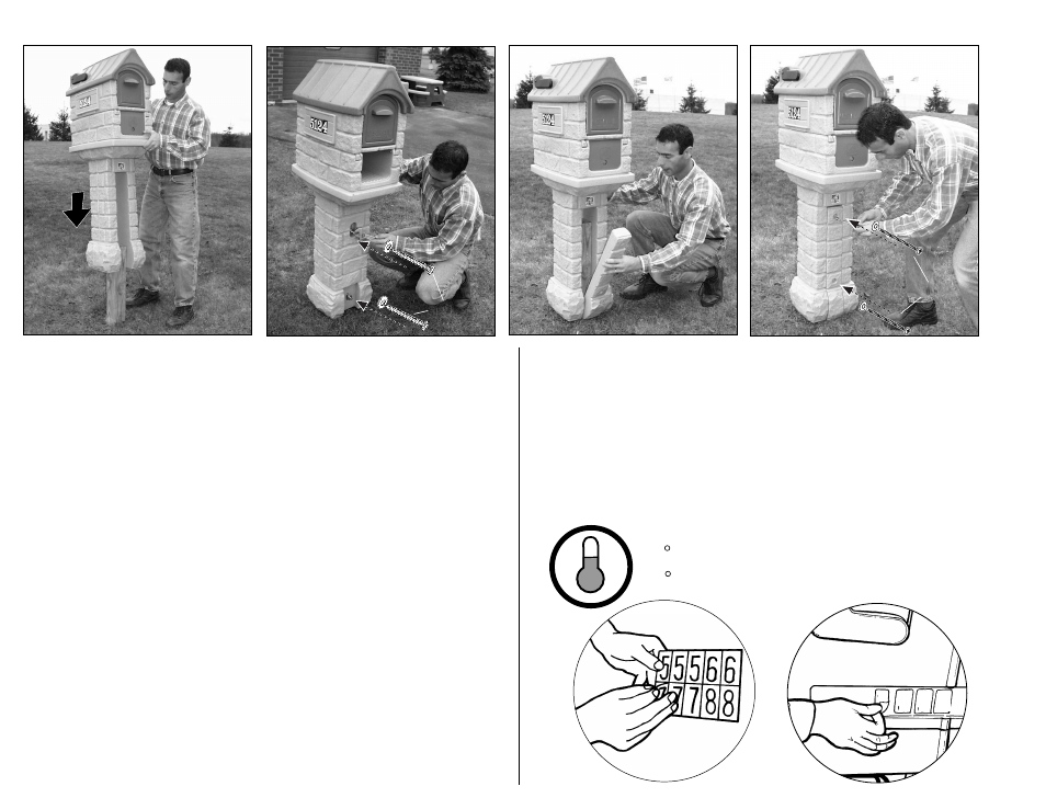 Step2 MailMaster® Stone Hill Plus Mailbox User Manual | Page 2 / 2