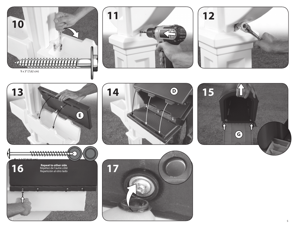 Step2 MailMaster® Hudson Mailbox with Planter User Manual | Page 5 / 6