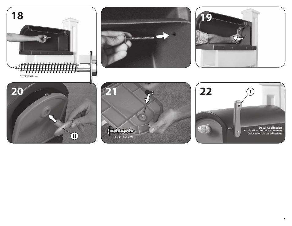 Step2 MailMaster® Hudson Mailbox with Planter User Manual | Page 6 / 6