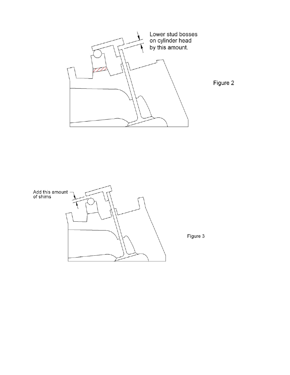 T&D Machine Products Chrysler B-1 Rocker Arm Assembly with 5/8" diameter rocker shafts User Manual | Page 2 / 3