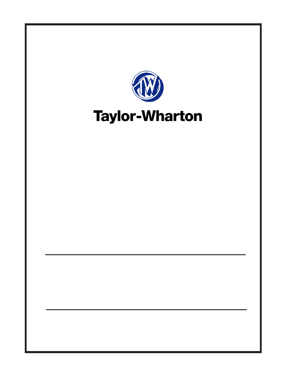 Taylor-Wharton 24K w/ AutoTend User Manual | 45 pages