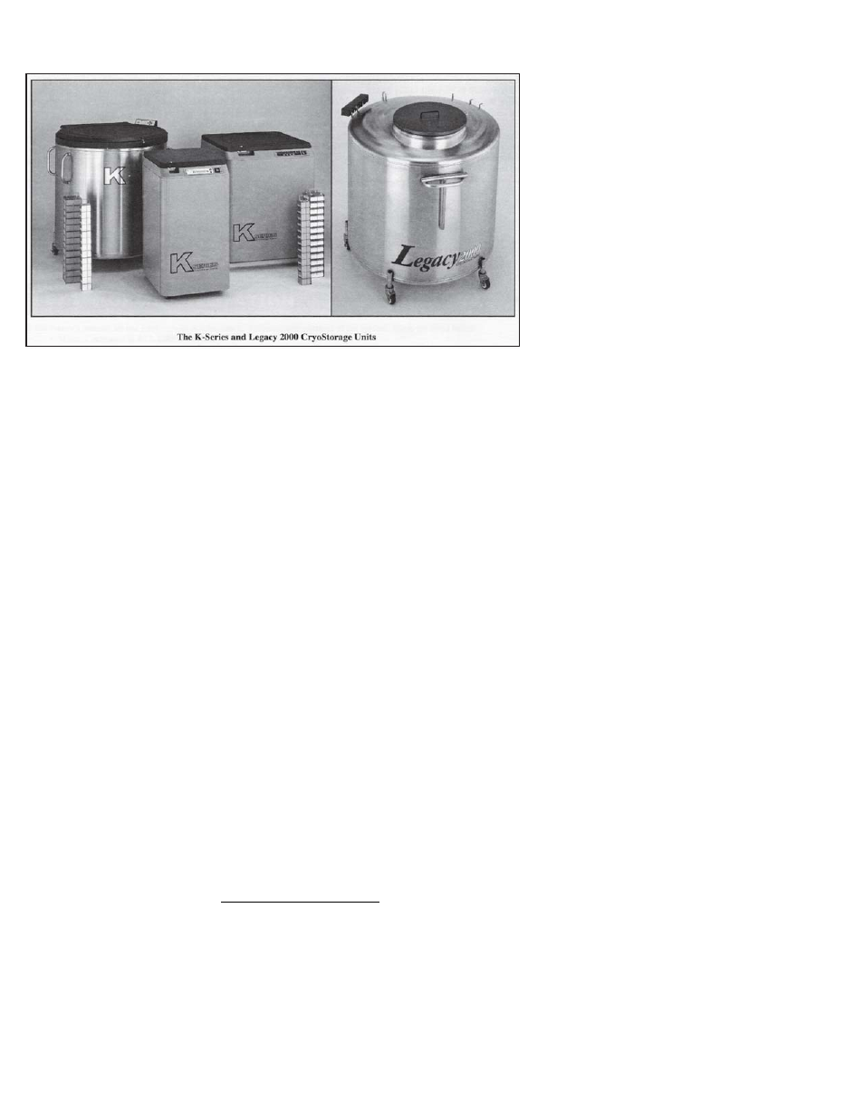 Cryostorage specifications | Taylor-Wharton 24K w/ AutoTend User Manual | Page 4 / 45