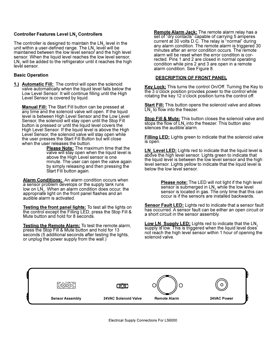 Taylor-Wharton LS Series User Manual | Page 5 / 7
