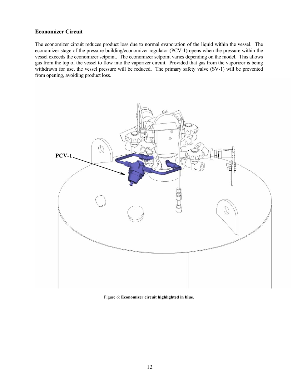 Economizer circuit | Taylor-Wharton EF-450 User Manual | Page 12 / 27