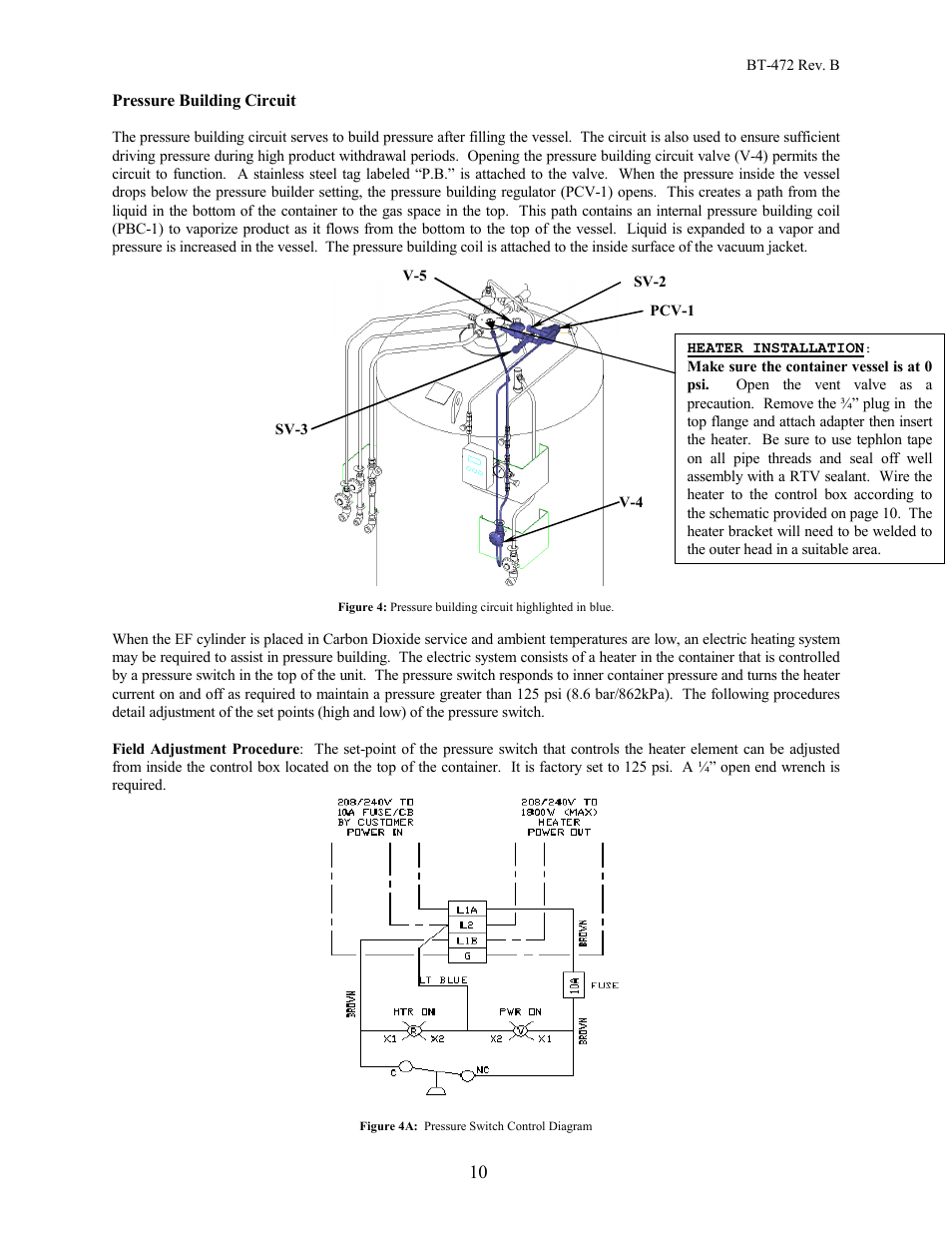 Taylor-Wharton EF-1000 User Manual | Page 10 / 26