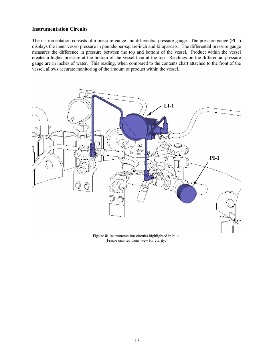 Instrumentation circuits | Taylor-Wharton LP3 User Manual | Page 13 / 27