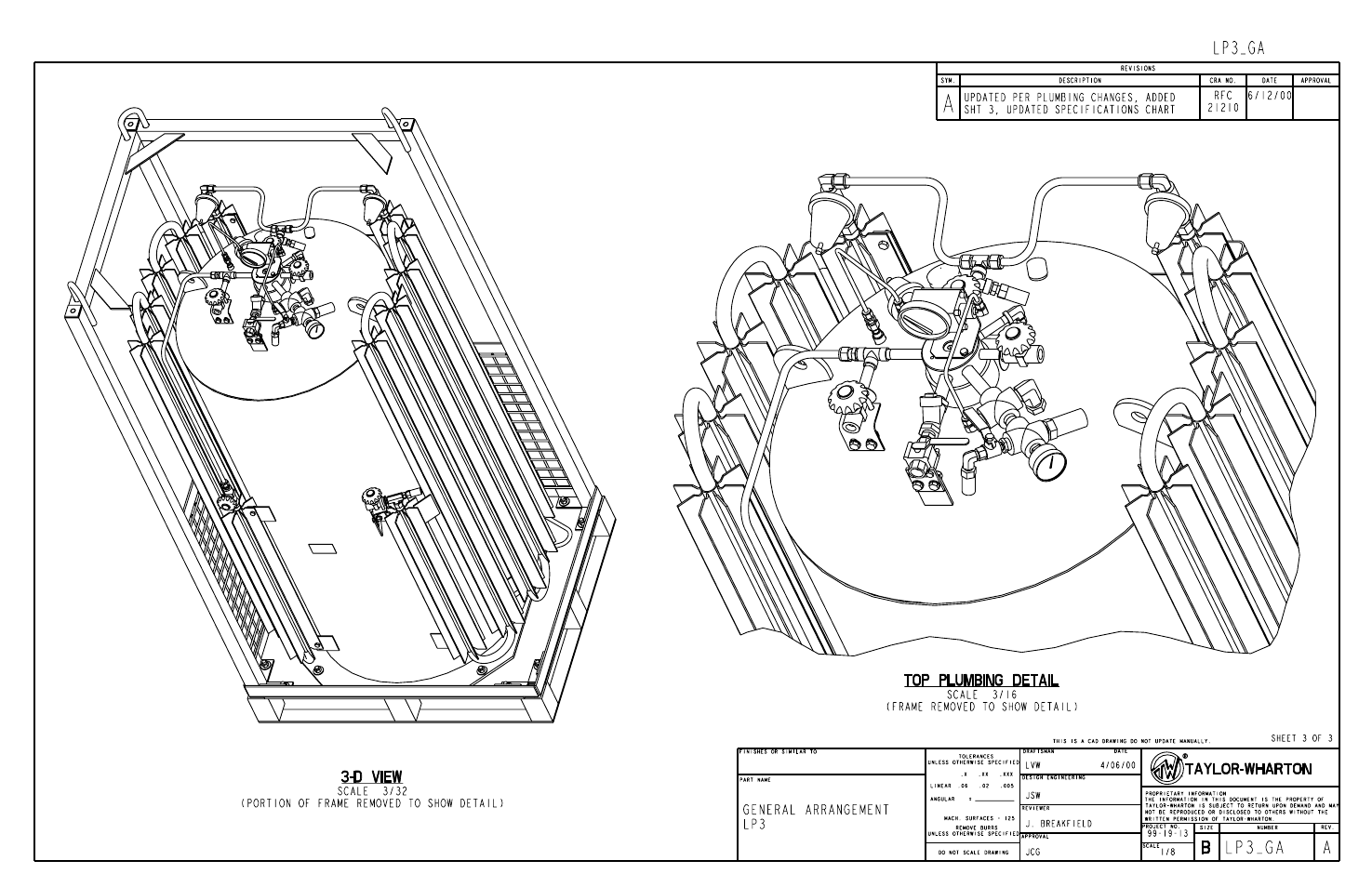Taylor-Wharton LP3 User Manual | Page 26 / 27