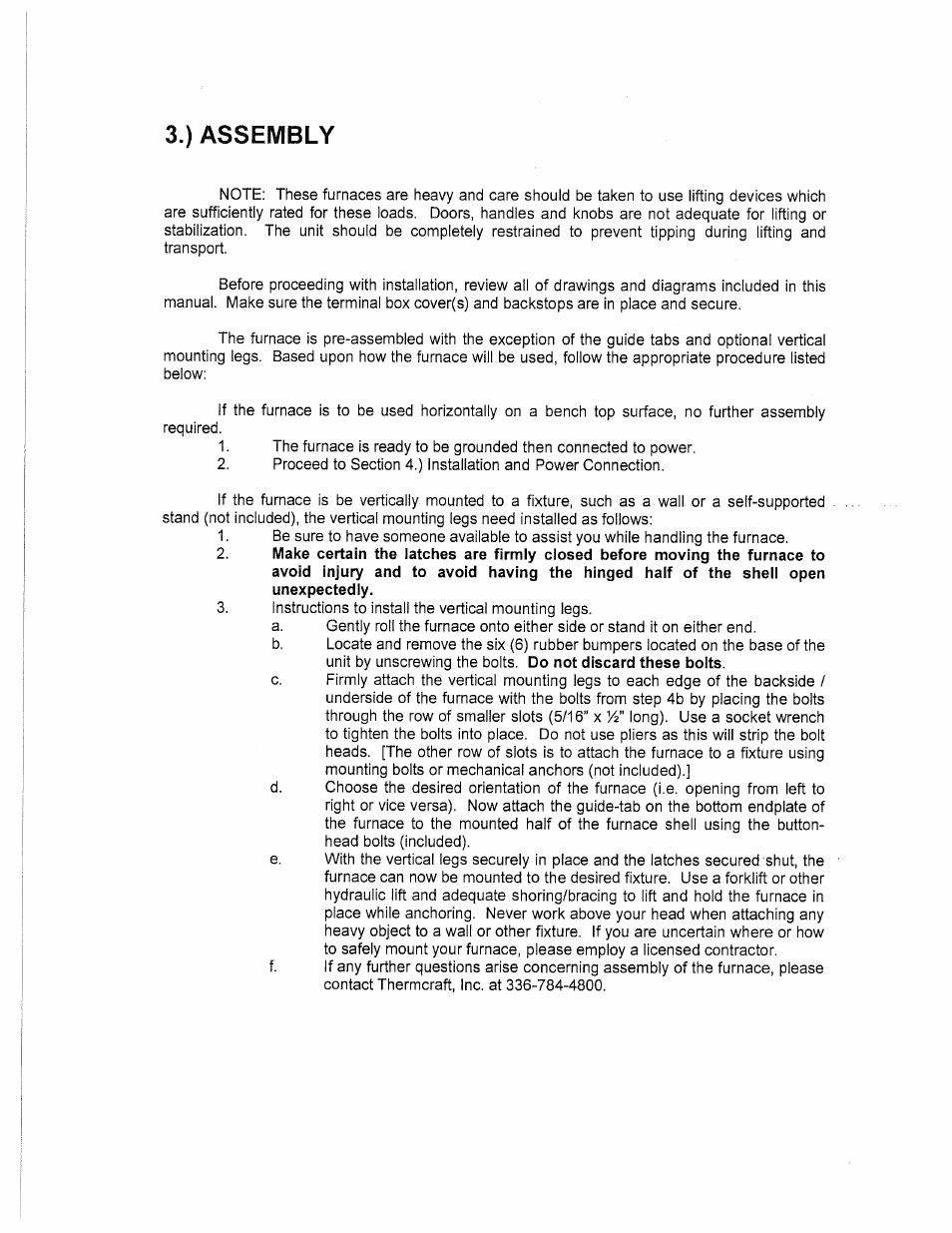 Thermcraft XST-3-0-36-3V User Manual | Page 6 / 278